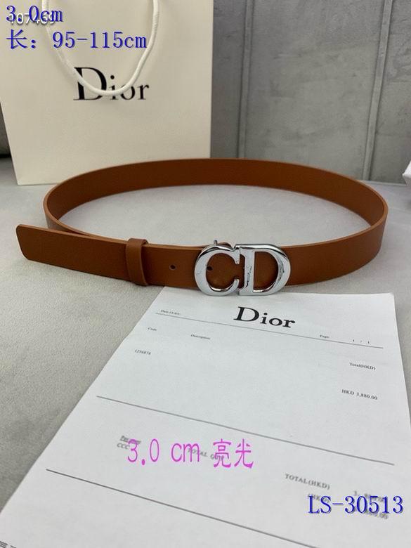 Dior Belt 30mm 95-115cm 8L05